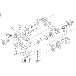 Diagram Diagram and Parts List for IRLA158  Ingersoll Rand Wrench